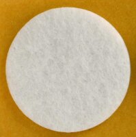 Filzgleiter zum kleben in Standardfilz-Qualität (3 mm Dick)