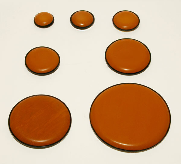 Teflon Möbelgleiter Ø 40mm rund selbstklebend 4 Stück 