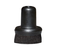 Filz-Rohrstopfen für runde Stahlrohrgestelle,  Ø 14 mm