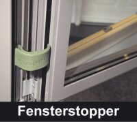 stoppit® Türstopper / Fensterkeil in Weiß