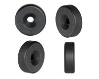 Kunststoffgleiter zum Schrauben 20 mm schwarz