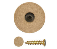 Filzgleiter mit verdeckter Schraube 40 mm