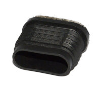 Filzstopfengleiter oval 40 x 40 mm mit Winkel 0 - 20° Grad