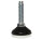 Filz-Gleiter mit gerader Gewindestange M6 x 38 mm