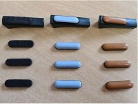 Schraubgleiter für IKEA Stahlrohrstuhl PTFE blau