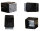 Gleiterkappe mit Filz eckig schwarz Polyesterfilz 27 x 27 mm