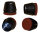Stuhlbeinkappen mit Filz schwarz Wollfilz 22 mm