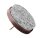 Filzgleiter rund mit Nagel 20 mm braun