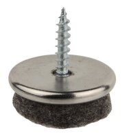 Universal Premium Filzgleiter zum Schrauben 18 mm