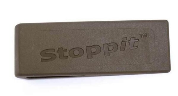 stoppit® Türstopper / Fensterkeil in Dunkelbraun