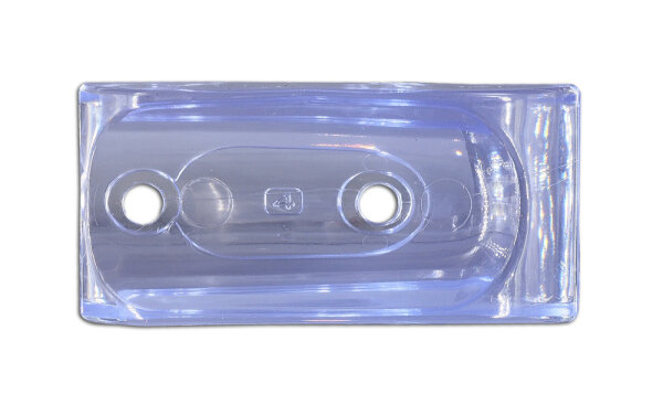 Filz Kippschutzgleiter zum Schrauben 5,5 mm transparent