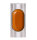 Klemmschalengleiter oval mit PTFE Braflon Gleitfläche für Tecta Kragstuhl transparent