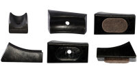 Filzgleiter für Thonet Freischwinger Set für 1 Stuhl transparent 25 mm