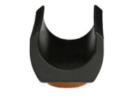 Klemmschalengleiter ohne Dorn PTFE-Braflon® Gleiter schwarz Ø 20 - 22 mm