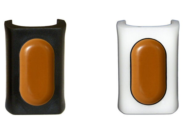 Klemmschalengleiter mit Dorn mit PTFE-Braflon Gleitfläche