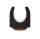 Braflon® PTFE Klemmschalengleiter für Tecta Kragstuhl, Set 2 oval + 2 rund