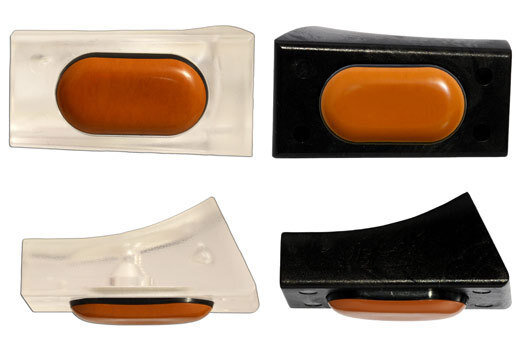 Braflon PTFE-Gleiter für Thonet Freischwinger Set für 1 Stuhl