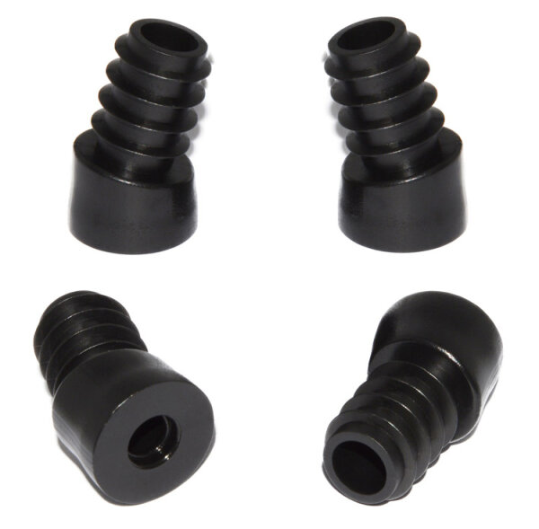 for2click® Anti-Rutsch Wechselgleitsystem für Ø14mm bis Ø30mm Aussenrohr mit 0° bis 20° Winkel