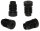 for2click® Anti-Rutsch Wechselgleitsystem für Ø14mm bis Ø30mm Aussenrohr mit 0° bis 20° Winkel