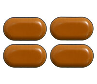 Braflon PTFE Möbelgleiter selbstklebend oval 35 x 20 mm