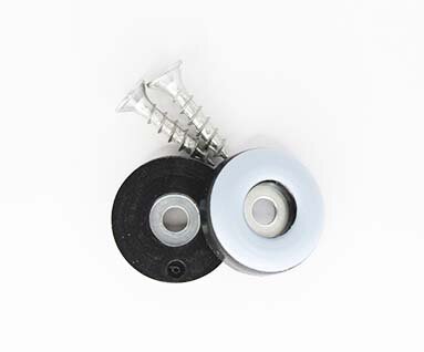 Grau-Blauer-PTFE Möbelgleiter zum Schrauben Ø 22 mm